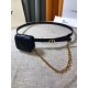 Replica Dior Caro 15MM Belt with Removable Pouch Black Replica Dior Caro 15MM Belt with Removable Pouch Black