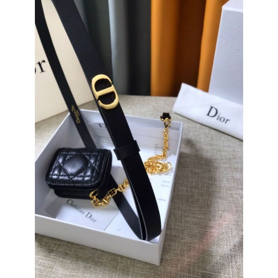 Replica Dior Caro 15MM Belt with Removable Pouch Black Replica Dior Caro 15MM Belt with Removable Pouch Black