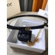 Replica Dior Caro 15MM Belt with Removable Pouch Black Replica Dior Caro 15MM Belt with Removable Pouch Black