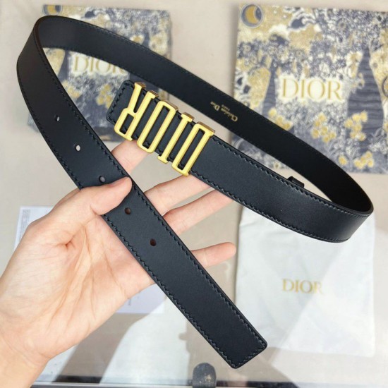 Fake Dior D-Fence 30MM Belt Black Replica Replica Dior D-Fence 30MM Belt Black