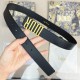 Fake Dior D-Fence 30MM Belt Black Replica Replica Dior D-Fence 30MM Belt Black