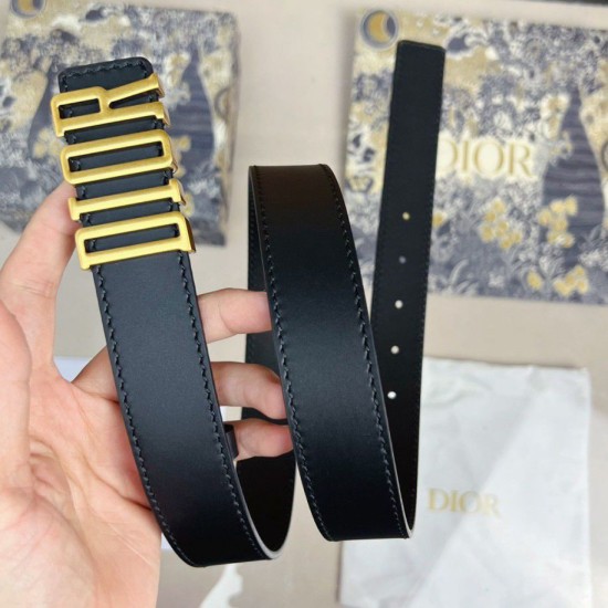 Fake Dior D-Fence 30MM Belt Black Replica Replica Dior D-Fence 30MM Belt Black
