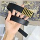 Fake Dior D-Fence 30MM Belt Black Replica Replica Dior D-Fence 30MM Belt Black