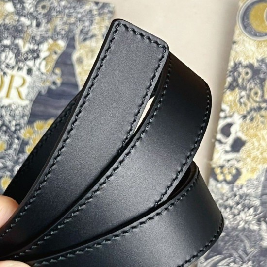 Fake Dior D-Fence 30MM Belt Black Replica Replica Dior D-Fence 30MM Belt Black