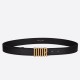 Fake Dior D-Fence 30MM Belt Black Replica Replica Dior D-Fence 30MM Belt Black