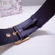 Replica Dior Diorquake 55MM Belt Oblique Canvas Blue Replica Dior Diorquake 55MM Belt Oblique Canvas Blue