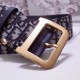 Replica Dior Diorquake 55MM Belt Oblique Canvas Blue Replica Dior Diorquake 55MM Belt Oblique Canvas Blue