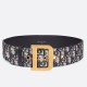 Replica Dior Diorquake 55MM Belt Oblique Canvas Blue Replica Dior Diorquake 55MM Belt Oblique Canvas Blue