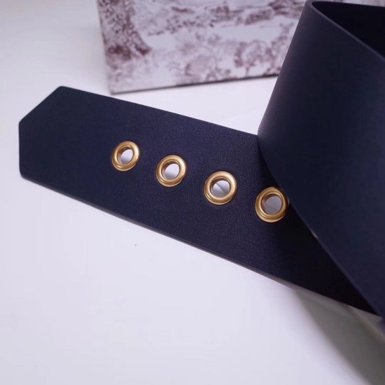 Replica Dior Diorquake 55MM Belt Dark Blue Replica Dior Diorquake 55MM Belt Dark Blue
