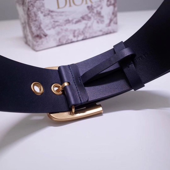 Replica Dior Diorquake 55MM Belt Dark Blue Replica Dior Diorquake 55MM Belt Dark Blue