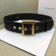 Replica Dior Diorquake 55MM Belt Black Replica Dior Diorquake 55MM Belt Black