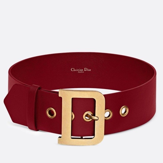 Replica Dior Diorquake 55MM Belt Red Fake Dior Diorquake 55MM Belt Red Replica