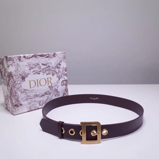 Fake Dior Diorquake 35MM Belt Bordeaux Replica Replica Dior Diorquake 35MM Belt Bordeaux