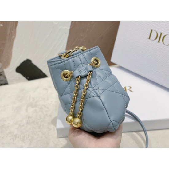 Replica Dior Ammi Small Bag Macrocannage Blue Replica Dior Ammi Small Bag Macrocannage Blue