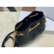 Replica Dior Ammi Small /Medium Bag Macrocannage Black Replica Dior Ammi Small /Medium Bag Macrocannage Black