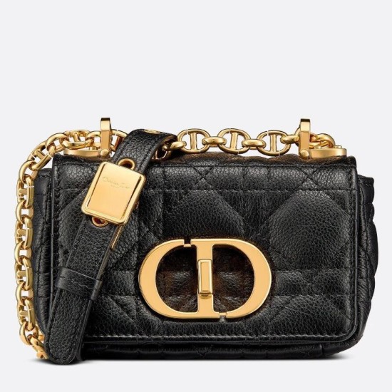 Replica Dior Micro Caro Bag Cannage Black Fake Dior Micro Caro Bag Cannage Black Replica