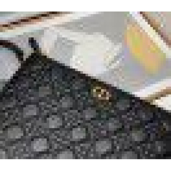 Replica Dior Large Caro Daily Pouch Black Fake Dior Large Caro Daily Pouch Black Replica