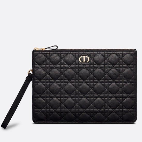 Replica Dior Large Caro Daily Pouch Black Fake Dior Large Caro Daily Pouch Black Replica