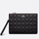 Replica Dior Large Caro Daily Pouch Black Fake Dior Large Caro Daily Pouch Black Replica
