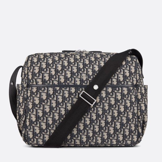 Fake Dior Changing Bag Dior Oblique Canvas Blue Replica Fake Dior Changing Bag Dior Oblique Canvas Blue Replica