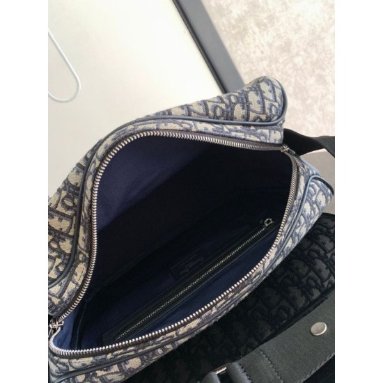 Fake Dior Changing Bag Dior Oblique Canvas Blue Replica Fake Dior Changing Bag Dior Oblique Canvas Blue Replica