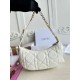 Fake Dior CD Lounge Shoulder Bag White Macrocannage Lambskin Replica Replica Dior CD Lounge Shoulder Bag White Macrocannage Lambskin