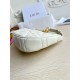 Fake Dior CD Lounge Shoulder Bag White Macrocannage Lambskin Replica Replica Dior CD Lounge Shoulder Bag White Macrocannage Lambskin