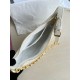 Fake Dior CD Lounge Shoulder Bag White Macrocannage Lambskin Replica Replica Dior CD Lounge Shoulder Bag White Macrocannage Lambskin