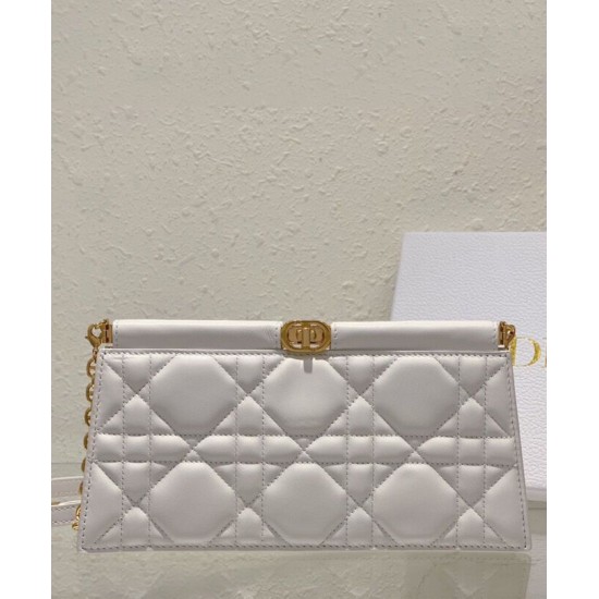 Replica Christian Dior Caro Colle Noire Clutch With Chain Bag Fake Christian Dior Caro Colle Noire Clutch With Chain Bag Replica