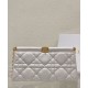Replica Christian Dior Caro Colle Noire Clutch With Chain Bag Fake Christian Dior Caro Colle Noire Clutch With Chain Bag Replica