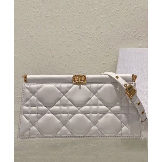 Replica Christian Dior Caro Colle Noire Clutch With Chain Bag Fake Christian Dior Caro Colle Noire Clutch With Chain Bag Replica