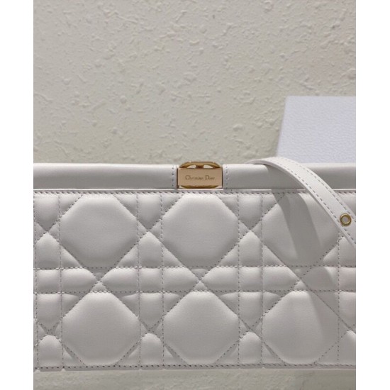 Replica Christian Dior Caro Colle Noire Clutch With Chain Bag Fake Christian Dior Caro Colle Noire Clutch With Chain Bag Replica