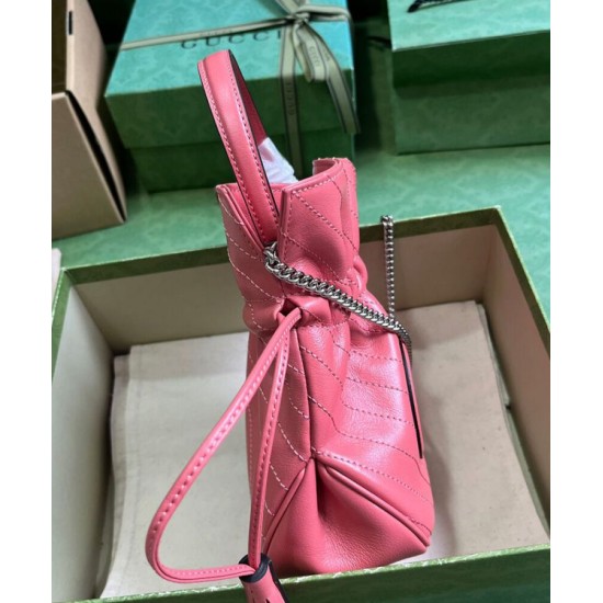 Replica Gucci Blondie Mini Bucket Bag 760313 Pink Replica Gucci Blondie Mini Bucket Bag 760313 Pink