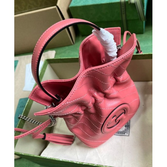 Replica Gucci Blondie Mini Bucket Bag 760313 Pink Replica Gucci Blondie Mini Bucket Bag 760313 Pink
