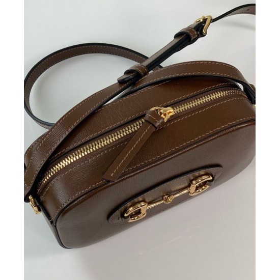 Replica Gucci Horsebit 1955 Evolves Small Shoulder Bag 760196 Coffee Fake Gucci Horsebit 1955 Evolves Small Shoulder Bag 760196 Coffee Replica