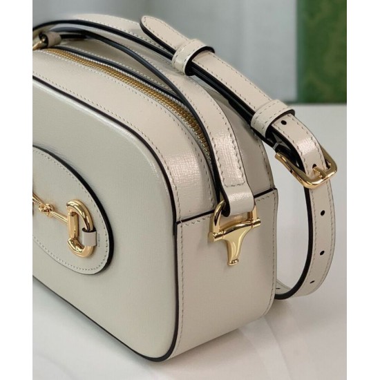 Replica Gucci Horsebit 1955 Evolves Small Shoulder Bag 760196 White Replica Gucci Horsebit 1955 Evolves Small Shoulder Bag 760196 White