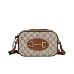 Fake Gucci Horsebit 1955 Small Shoulder Bag 760196 Coffee Replica
