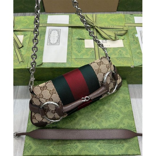 Fake Gucci Horsebit Chain Small Shoulder Bag 764339 Dark Coffee Replica Replica Gucci Horsebit Chain Small Shoulder Bag 764339 Dark Coffee