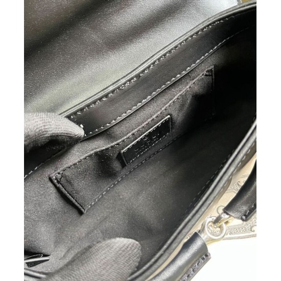 Fake Gucci Horsebit Chain Small Shoulder Bag 764339 Black Replica Replica Gucci Horsebit Chain Small Shoulder Bag 764339 Black