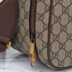 Replica Gucci Savoy Shoe Case 752587 Dark Coffee