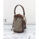 Fake Gucci Ophidia Mini Bucket Bag 760199 Dark Coffee Replica Replica Gucci Ophidia Mini Bucket Bag 760199 Dark Coffee