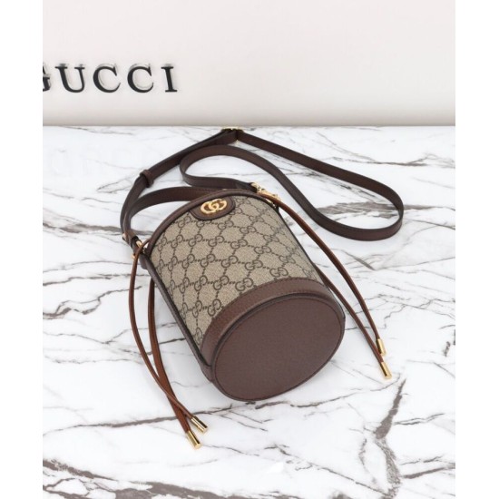 Fake Gucci Ophidia Mini Bucket Bag 760199 Dark Coffee Replica Replica Gucci Ophidia Mini Bucket Bag 760199 Dark Coffee