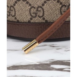 Replica Gucci Ophidia Mini Bucket Bag 760199 Dark Coffee