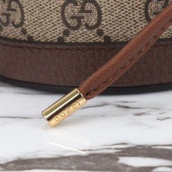 Replica Gucci Ophidia Mini Bucket Bag 760199 Dark Coffee