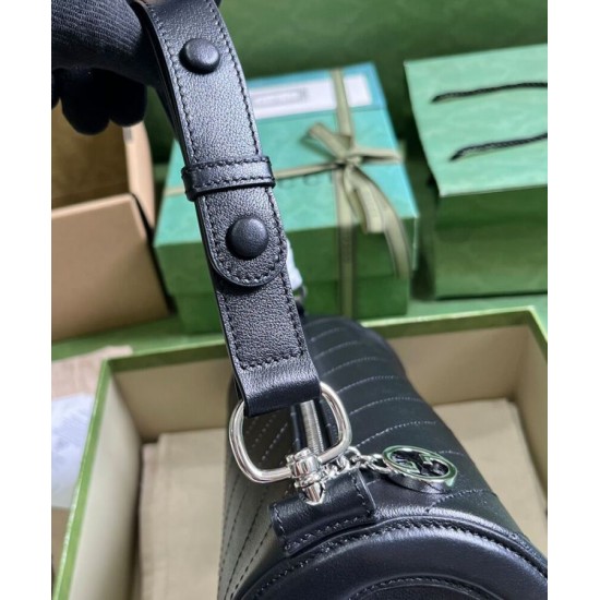 Replica Gucci Blondie small shoulder bag 760169 Black Replica Gucci Blondie small shoulder bag 760169 Black