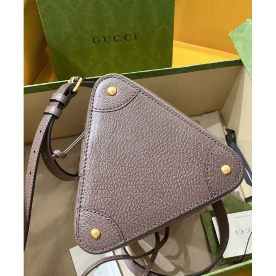 Replica Gucci Ophidia GG Bucket Bag 752583 Dark Coffee Replica Gucci Ophidia GG Bucket Bag 752583 Dark Coffee