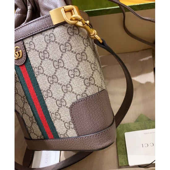Replica Gucci Ophidia GG Bucket Bag 752583 Dark Coffee Replica Gucci Ophidia GG Bucket Bag 752583 Dark Coffee