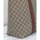 Fake Gucci GG Tender Medium Tote Bag 763287 Dark Coffee Replica