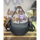 Fake Louis Vuitton Baia PM M22819 Eye-catching Half-moon Bag Black Replica