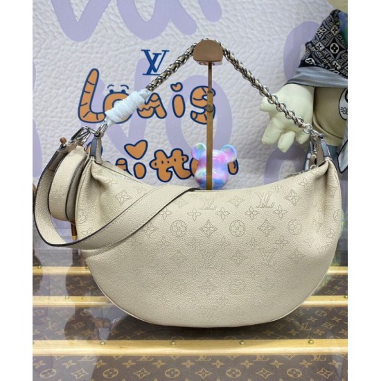 Replica Louis Vuitton Baia MM M22822 Eye-catching Half-moon Bag Apricot Replica Louis Vuitton Baia MM M22822 Eye-catching Half-moon Bag Apricot